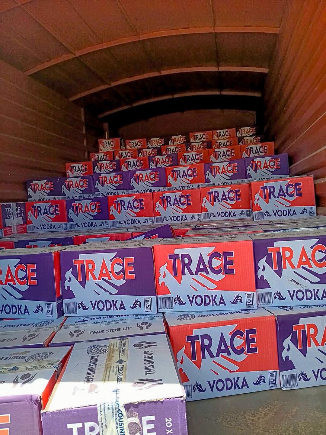 Vehicle Ferrying Counterfeit Alcohol Intercepted in Samburu