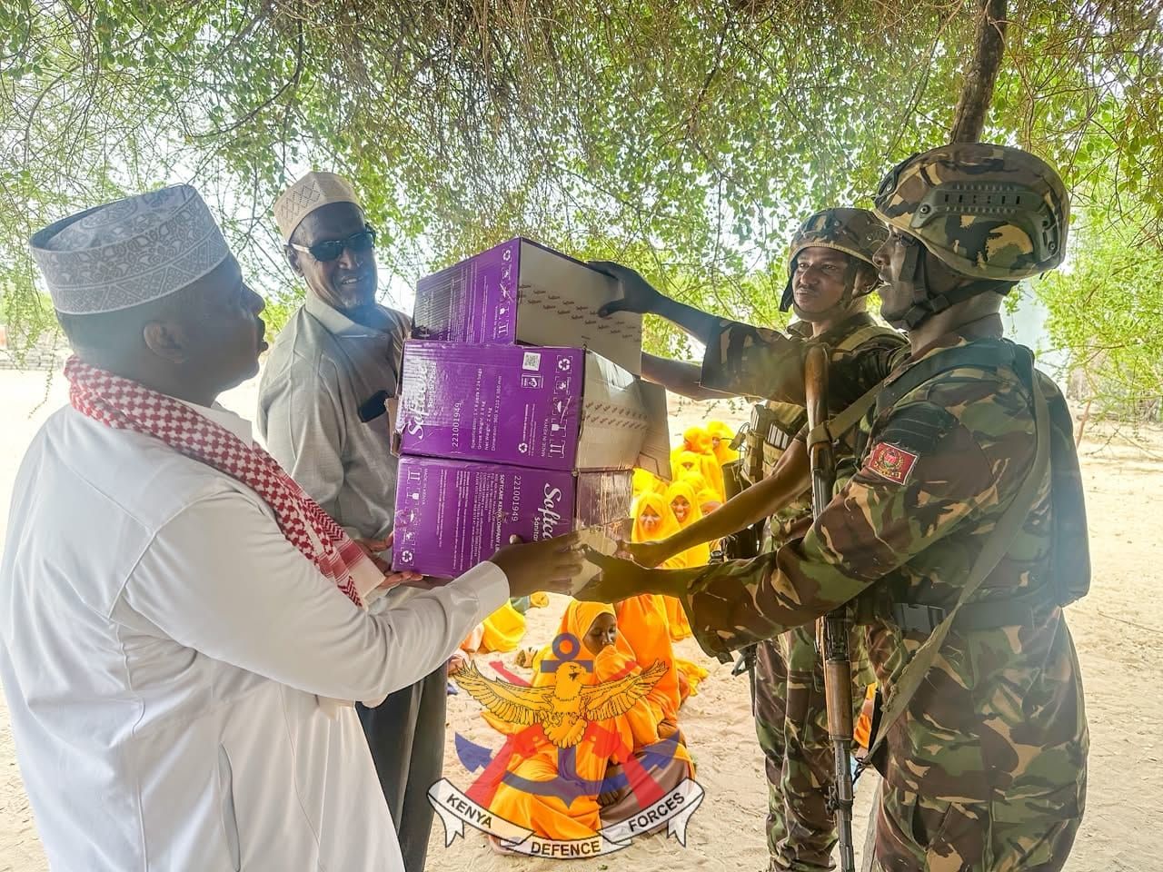 KDF Troops Boost Community Ties in Somalia
